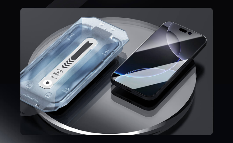 گلس نیلکین آیفون iPhone 16 Pro Max مدل CP+ Pro